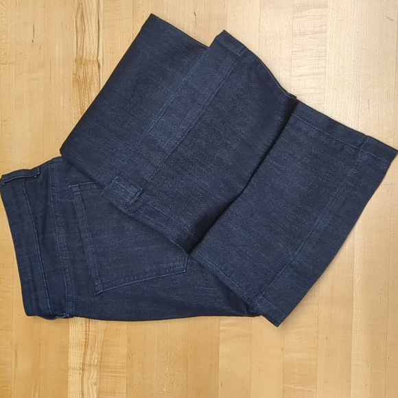 Gap factory mid-rise trouser jean dark rinse size 4 R - Picture 5 of 5